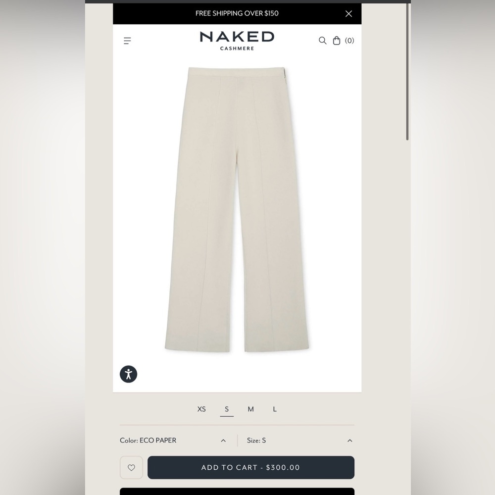 Nakedcashmere wool pants